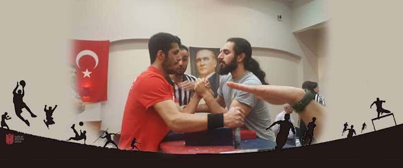 İbn Haldun Üniversitesi, Bilek Güreşi Türkiye Şampiyonasında Türkiye 8.liği aldı