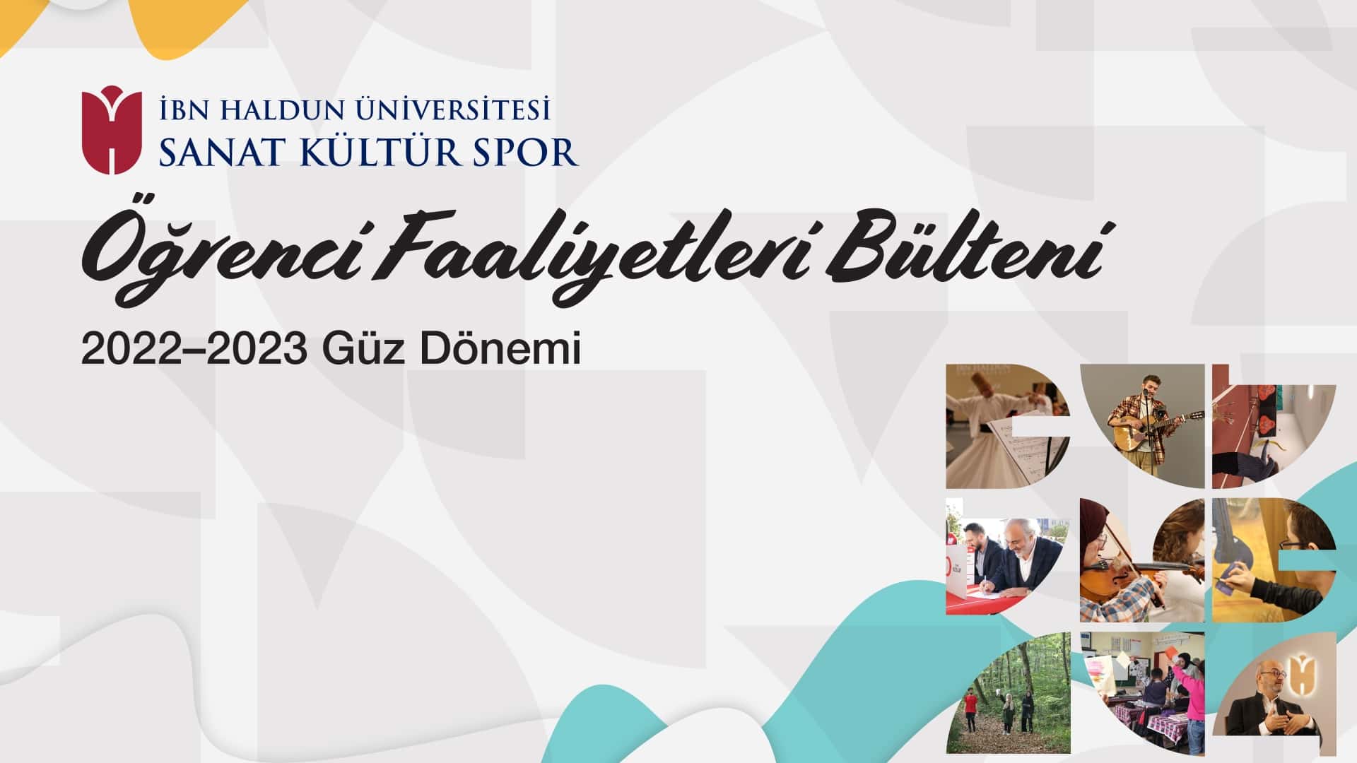 Öğrenci Faaliyetleri Bülteni Yayında!
