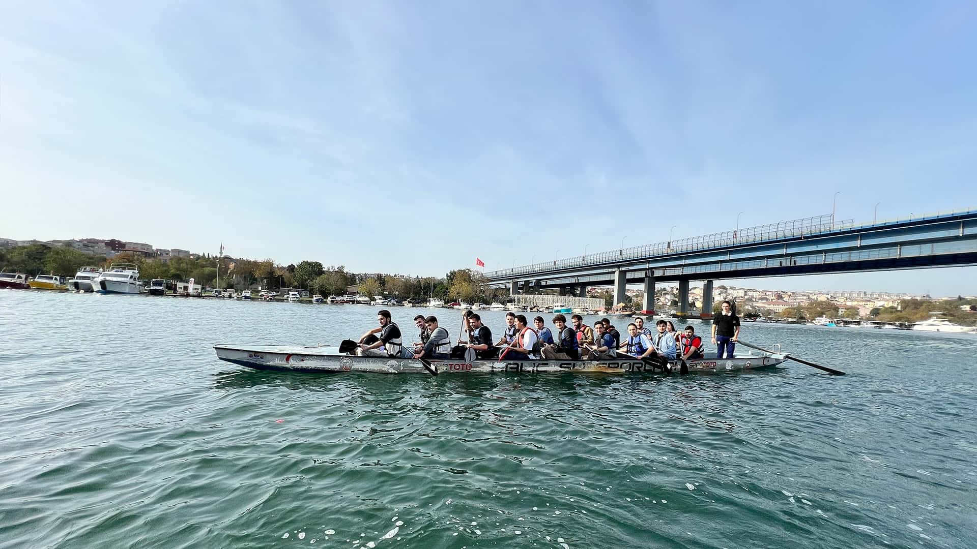 Boğazda Kano Etkinliği Gerçekleştirildi