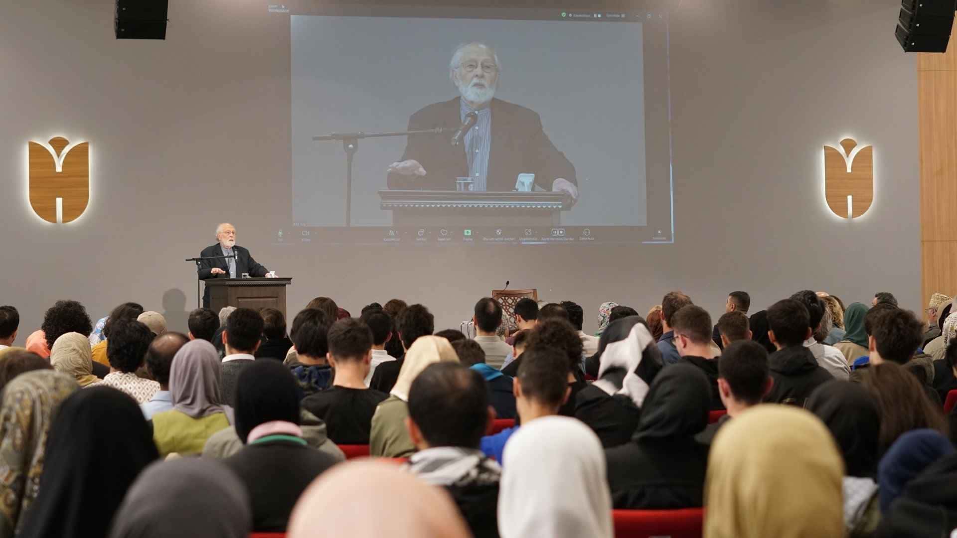 Prof. Dr. Seyyid Hüseyin Nasr, İbn Haldun Üniversitesi’ne Konuk Oldu