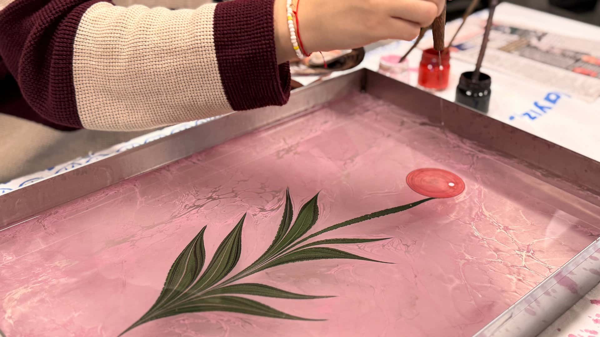 Ebru (Traditional Marbling Art) Course