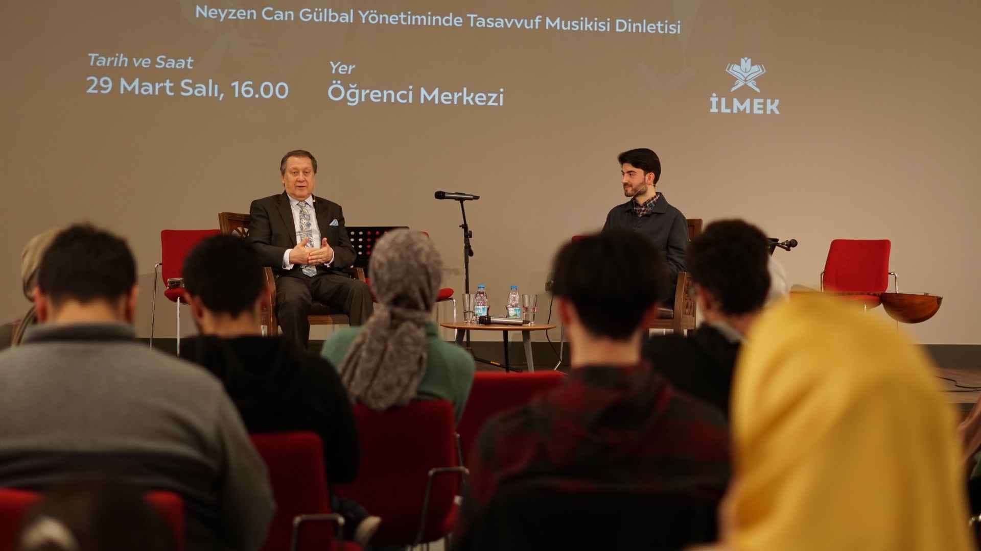 Ahmet Özhan “Ramazan’da Öze Yolculuk” Söyleşisi ile Öğrencilerimizle Buluştu