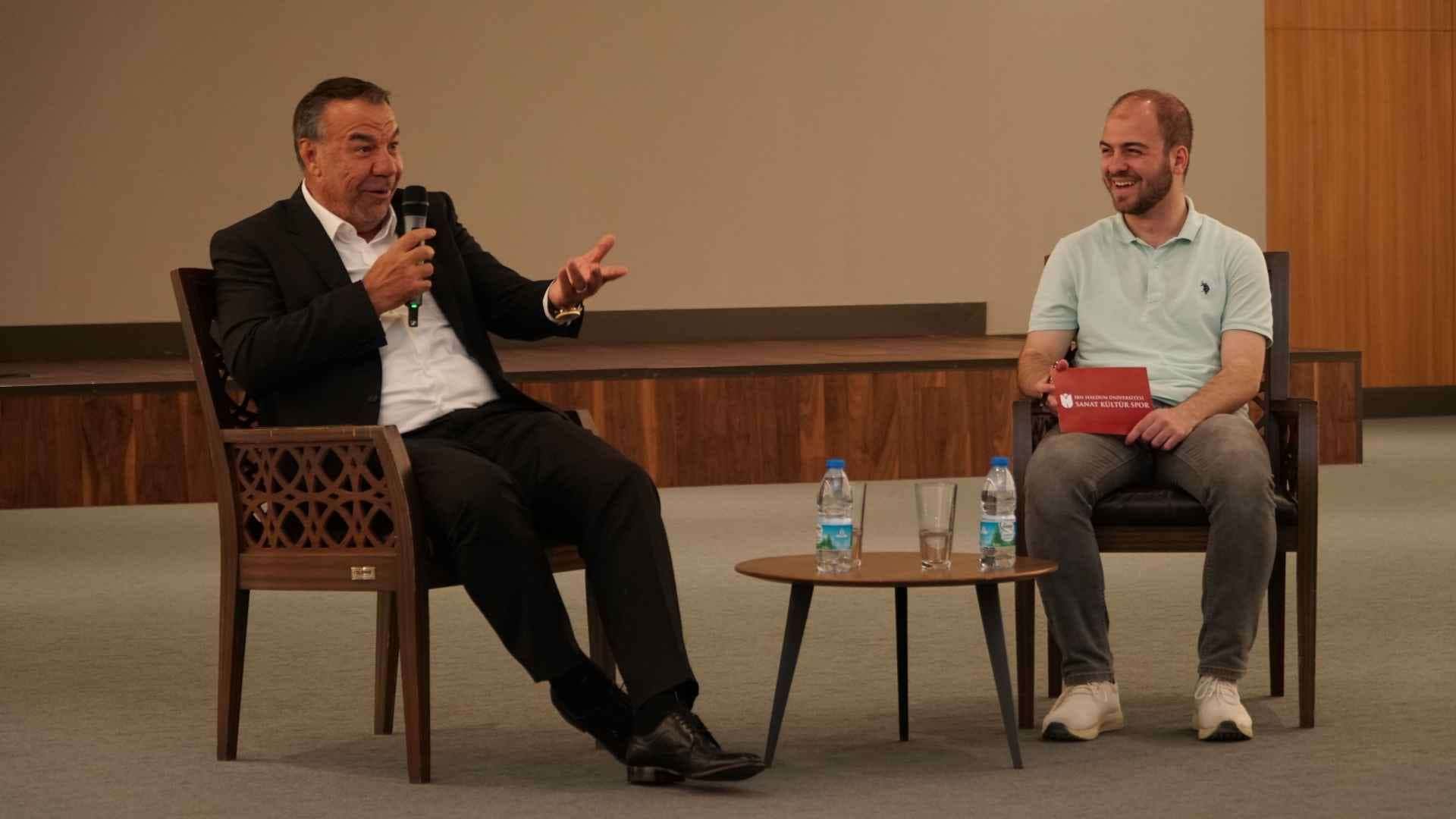 Mütevelli Heyeti Üyemiz Nurettin Eroğlu Öğrencilerimizle Buluştu