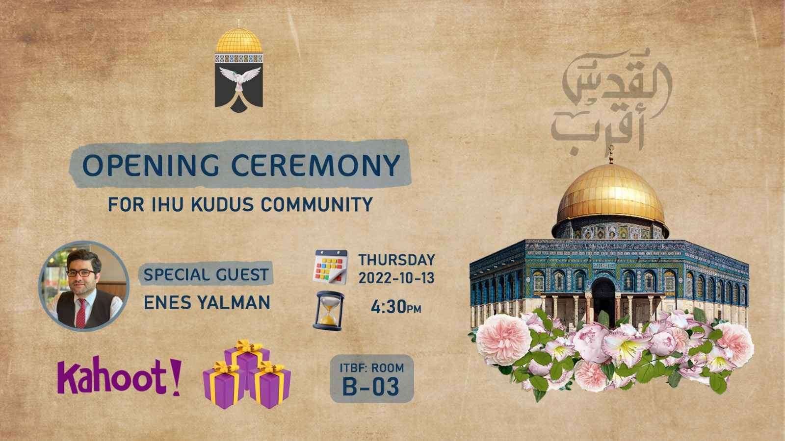 Kudus Community Opening Ceremony