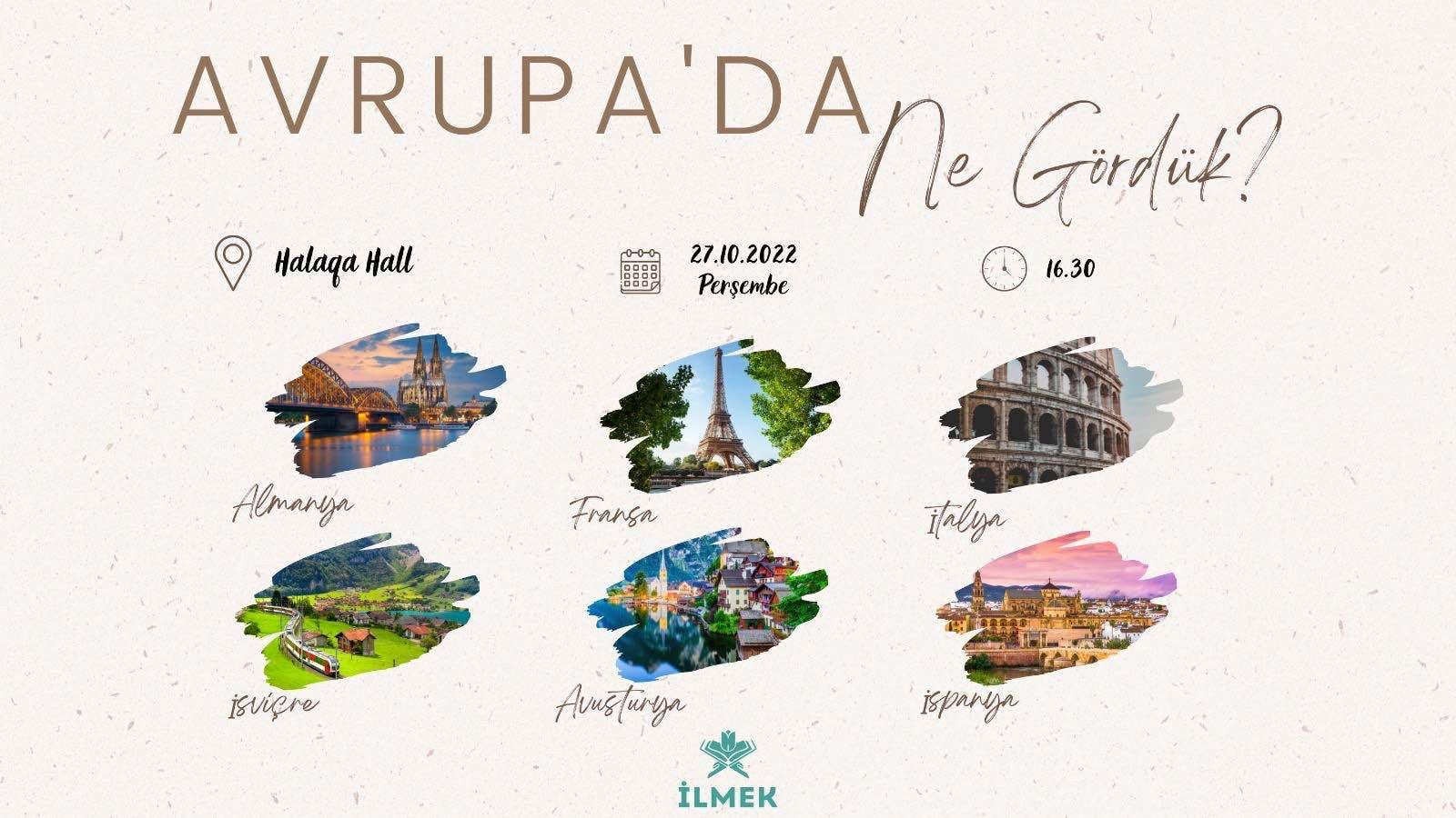 What Did We See in Europe?