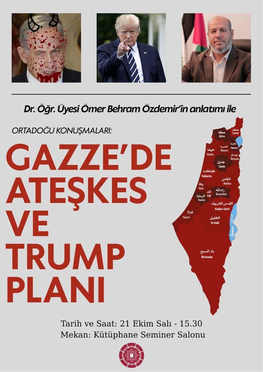 Middle East Talks: "Ceasefire in Gaza and the Trump Plan"