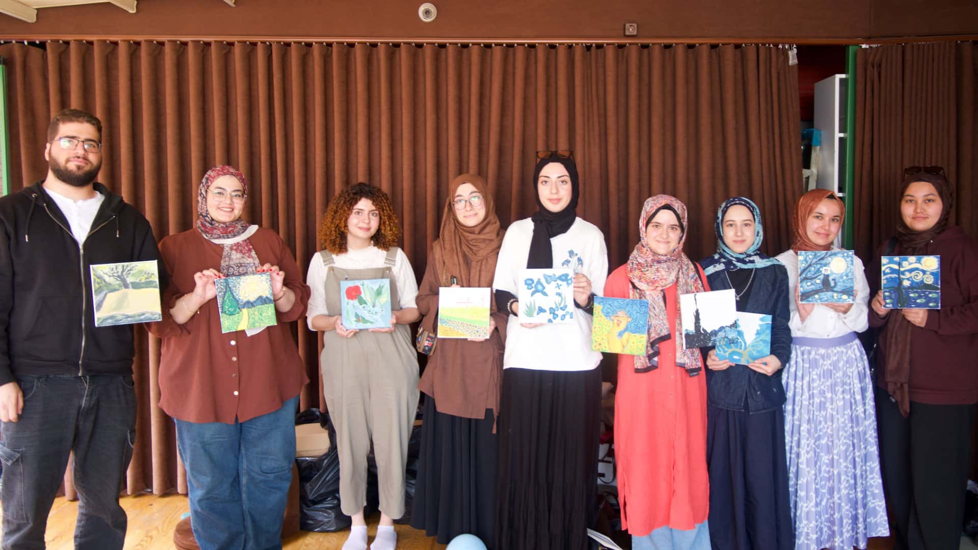 Van Gogh Themed Canvas Workshop